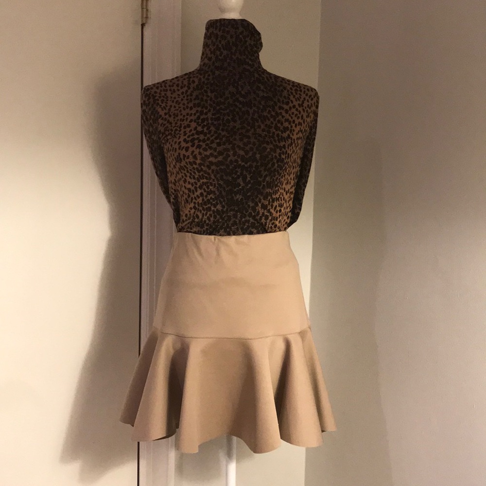 Robert Rodriguez Mini Skirt with Panel Flare